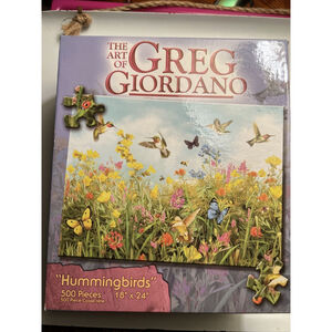 Karim Greg Giordano Hummingbirds 500 Piece Puzzle